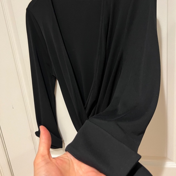DVF vintage original black wrap dress - Picture 2 of 7